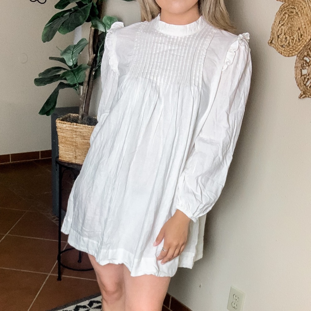 Free People Clover Victorian Tunic Swing Dress